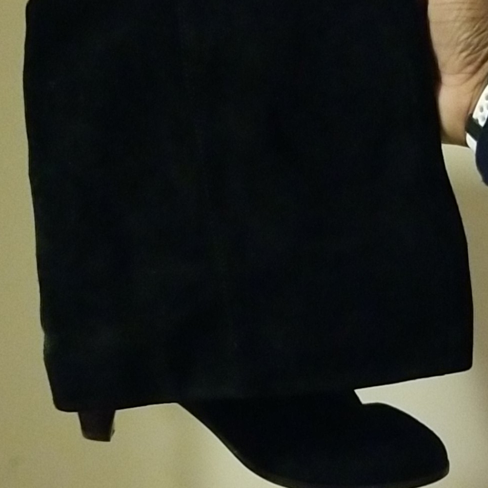 Thigh high boots (previously worn)